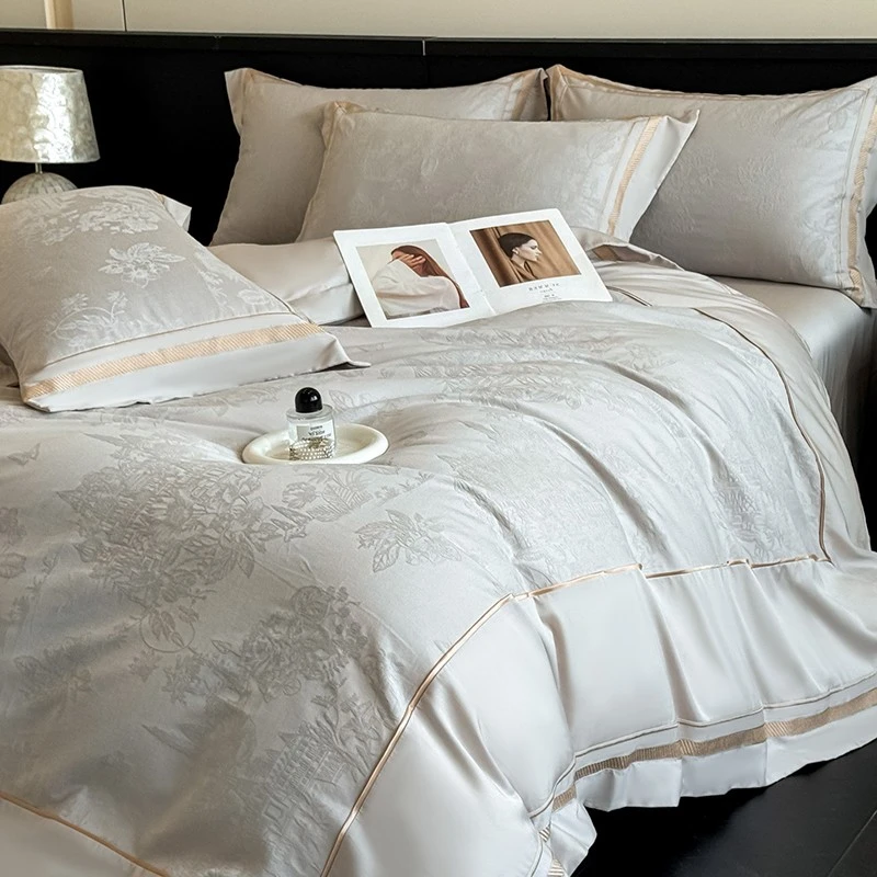 Jacquard Duvet Cover Set factory Jacquard Duvet Cover Set factory